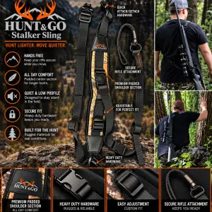 WalkNStalk Gun Sling Camo/Black