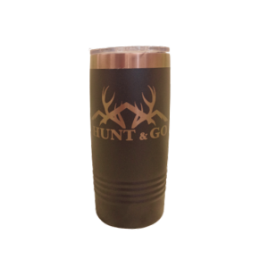 20oz Tumbler- Black/Rose Gold