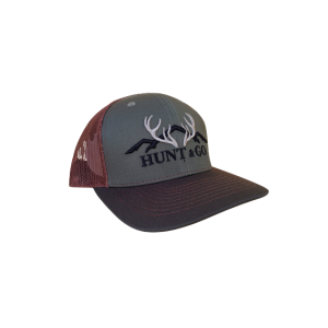 Cap Embroidery- Olive/Copper